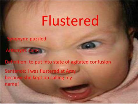 Flattered vs Fluttered .